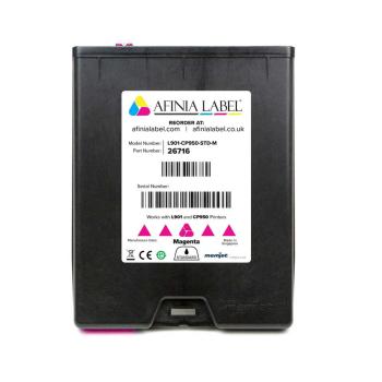 5er Set Tintenkartuschen Magenta Afinia L901
